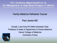 Hypertension: New Treatment Guidelines
