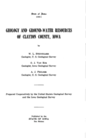Geology and ground-water resources of Clayton County, Iowa