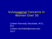 Vagina Concerns in Women Over 50