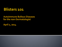 Bullous Diseases