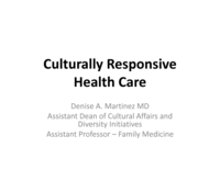 Cultural Competence