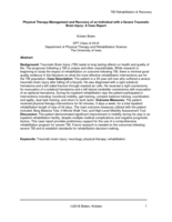 Physical Therapy Management and Recovery of an Individual with a Severe Traumatic Brain Injury: A Case Report