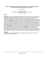 Total Knee Arthroplasty Prehabilitation: Clinical Decisions related to Bony Malalignment, Neurologic Complexities, and Getting to Know a Patient