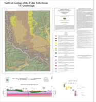 Surficial Geology of the Cedar Falls 7.5 Quadrangle, Black Hawk County, Iowa