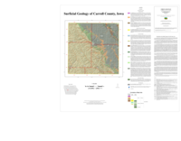 Surficial Geology of Carroll County, Iowa