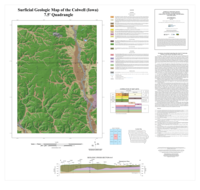 Surficial Geologic Map of the Colwell (Iowa) 7.5' Quadrangle, Chickasaw, Floyd, Howard, and Mitchell Counties, Iowa