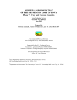 Surficial geologic materials of the Des Moines Lobe of Iowa, Phase 7: Clay County, Iowa