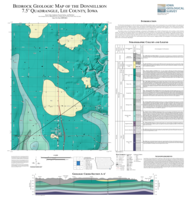 Bedrock Geologic Map of the Donnellson 7.5' Quadrangle, Lee County, Iowa