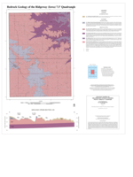 Bedrock Geology of the Upper Iowa River Watershed, Phase 4: Ridgeway 7.5' Quadrangle