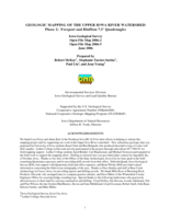 Surficial Geology of the Freeport (Iowa) 7.5'' Quadrangle,