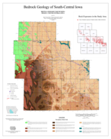 Bedrock geology of south-central Iowa, Digital geologic map of Iowa, Phase 4: South-Central Iowa