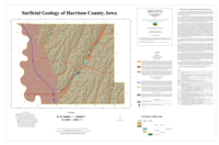 Surficial Geology of Harrison County, Iowa
