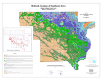 Bedrock geology of southeast Iowa, Digital geologic map of Iowa, Phase 7: Southeast Iowa