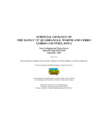 Surficial Geology of the Manly 7.5'' Quadrangle, Worth and Cerro Gordo Counties, Iowa