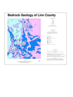 Bedrock geology of Linn County