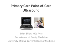 Primary Care Ultrasound
