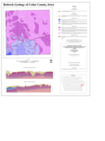 Bedrock Geology of Cedar County, Iowa Final Phase: Bedrock Geologic Map of Cedar County