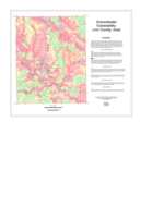 Groundwater vulnerability Linn County, Iowa