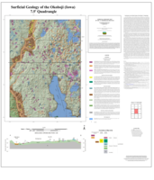 Surficial Geology of the Okoboji 7.5 Quadrangle, Dickinson County, Iowa