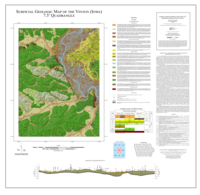 Surficial Geologic Map of the Vinton 7.5' Quadrangle, Benton County, Iowa