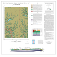 Surficial Geologic Map of the Sperry 7.5' Quadrangle, Des Moines County, IA