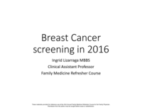 BREAKOUT: Breast Health