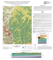 Surficial Geologic Map of the West Point 7.5’ Quadrangle, Lee County, Iowa