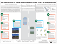 An investigation of visual cues to improve driver safety in changing lanes