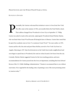 Philip Guston and the WWII Years at the University of Iowa