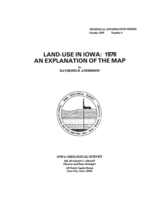 Land-use in Iowa, 1976: an explanation of the map