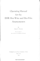 Operating manual for the IIHR hot-wire and hot-film anemometers