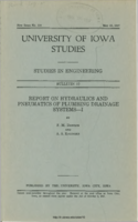 Report on hydraulics and pneumatics of plumbing drainage systems