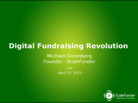Digital Fundraising Revolution