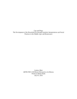 Cats and Dogs:  The Development of the Household Pet through Symbolic Interpretations and Social Practices in the Middle Ages and Renaissance