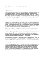 Creating Health-Related Digital Media Abroad