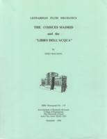 Leonardian fluid mechanics : the Codices Madrid and the "Libro dell’acqua" I