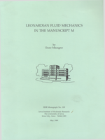 Leonardian fluid mechanics in the Manuscript M