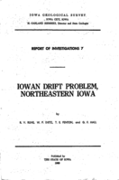 Iowan Drift Problem, Northeastern Iowa