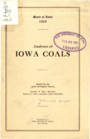 Analyses of Iowa Coals