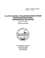 A late-glacial pollen sequence from northeastern Iowa: Sumner Bog revisited