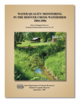 Water quality monitoring in the Hoover Creek watershed, 2004-2006