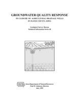 Groundwater quality response to closure of agricultural drainage wells in Floyd County, Iowa