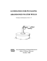 Guidelines for plugging abandoned water wells