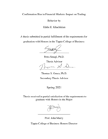 Confirmation Bias in Financial Markets: Impact on Trading Behavior