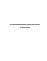 Social Media Fitness Influencers: Innovators and Motivators