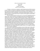 The Art of Art Education