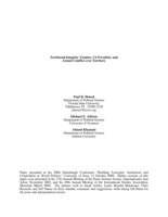 Territorial Integrity Treaties, Uti Possidetis, and Armed Conflict over Territory
