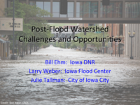 Post-Flood Watershed Challenges and Opportunities