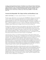 Generous but Responsible: The Unique,The Rare, and Interlibrary Loan