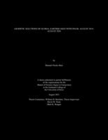 Geodetic solutions of global earthquakes with InSAR: August 2019-August 2020